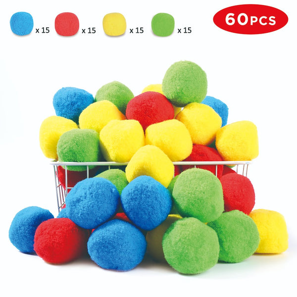 teytoy My First Water Balls Fight, Splash Water Balls with Bag for Kids & Adults Anytime,Pool and Beach Fun Party Favors Toys Perfect for Outdoor Play Activity (60 Pack)