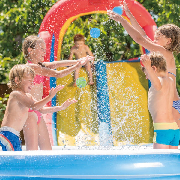 teytoy My First Water Balls Fight, Splash Water Balls with Bag for Kids & Adults Anytime,Pool and Beach Fun Party Favors Toys Perfect for Outdoor Play Activity (60 Pack)