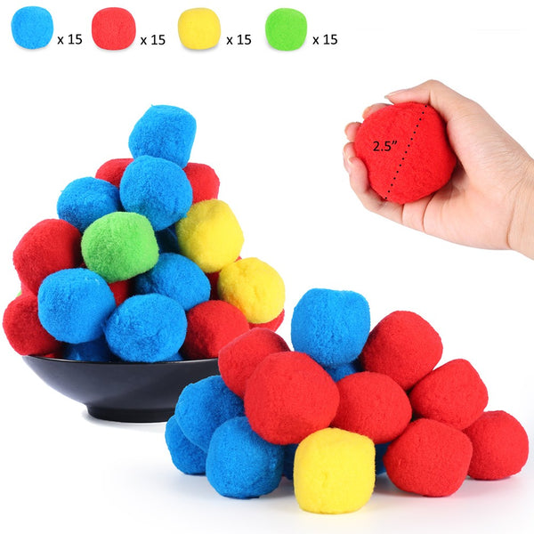 teytoy My First Water Balls Fight, Splash Water Balls with Bag for Kids & Adults Anytime,Pool and Beach Fun Party Favors Toys Perfect for Outdoor Play Activity (60 Pack)