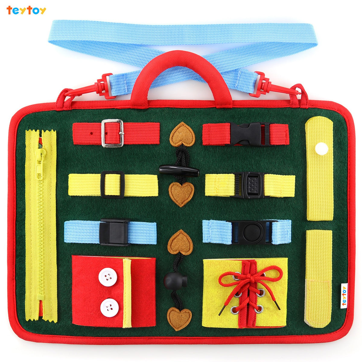 Felt Train Busy Board – BabyBibi